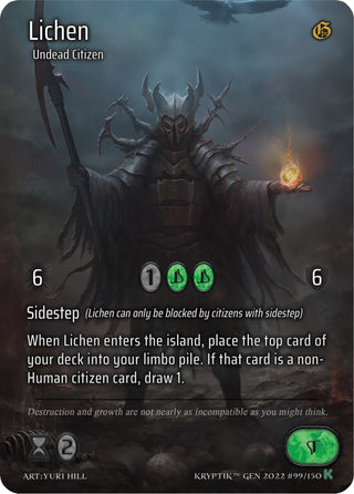 Lichen (Full Art) (99) [KPT] - Kryptik TCG Single