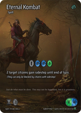 Eternal Kombat (Full Art) (150) [KPT] - Kryptik TCG Single