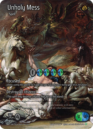 Unholy Mess (Full Art) (148) [KPT] - Kryptik TCG Single