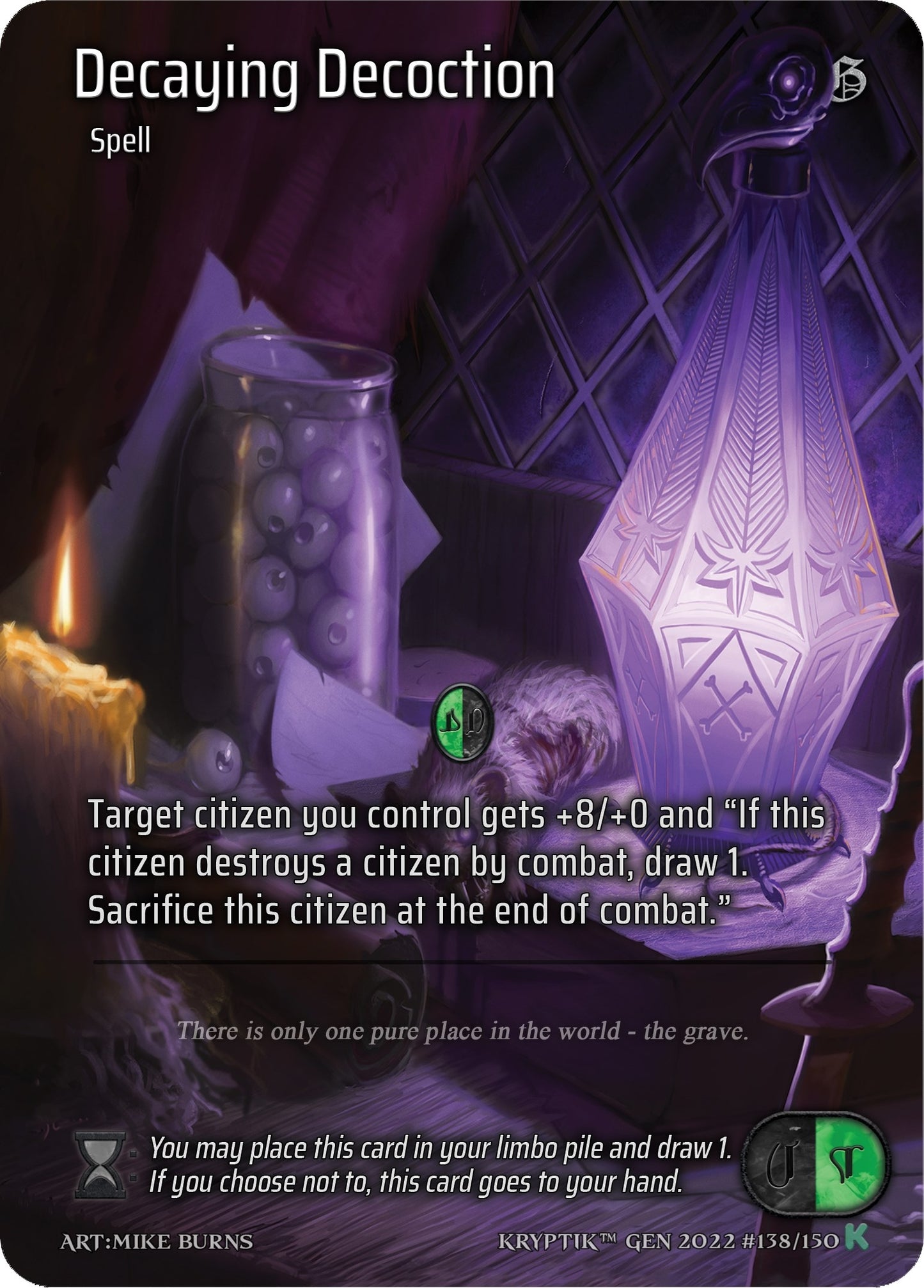 Decaying Decoction (Full Art) (138) [KPT] - Kryptik TCG Single