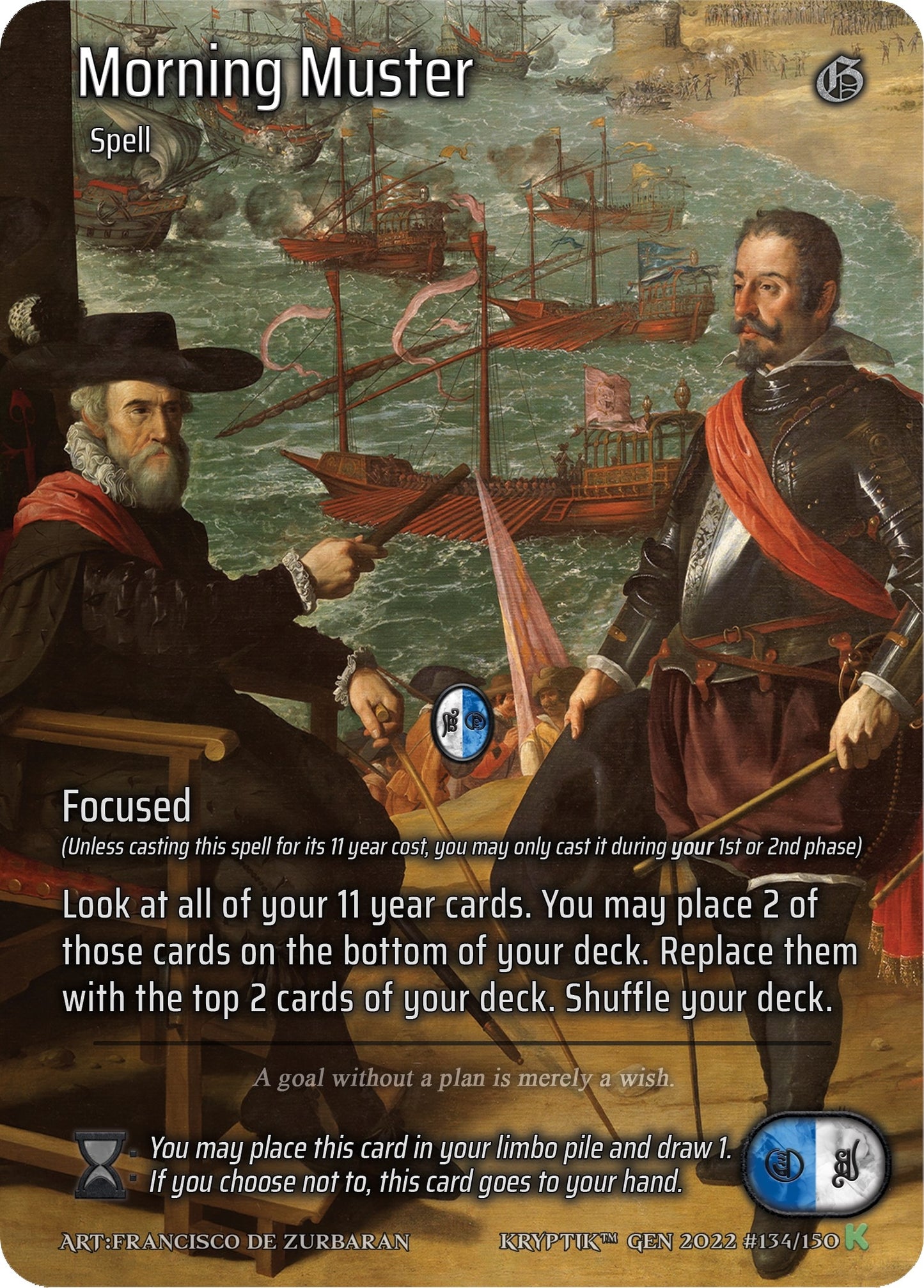 Morning Muster (Full Art) (134) [KPT] - Kryptik TCG Single