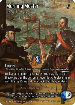 Morning Muster (Full Art) (134) [KPT] - Kryptik TCG Single