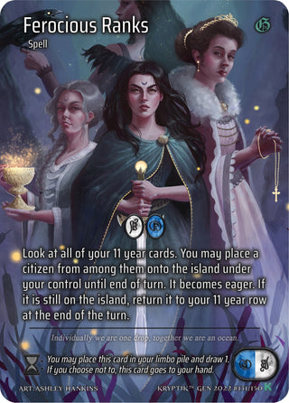 Ferocious Ranks (Full Art) (131) [KPT] - Kryptik TCG Single