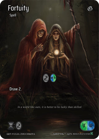 Fortuity (Full Art) (123) [KPT] - Kryptik TCG Single