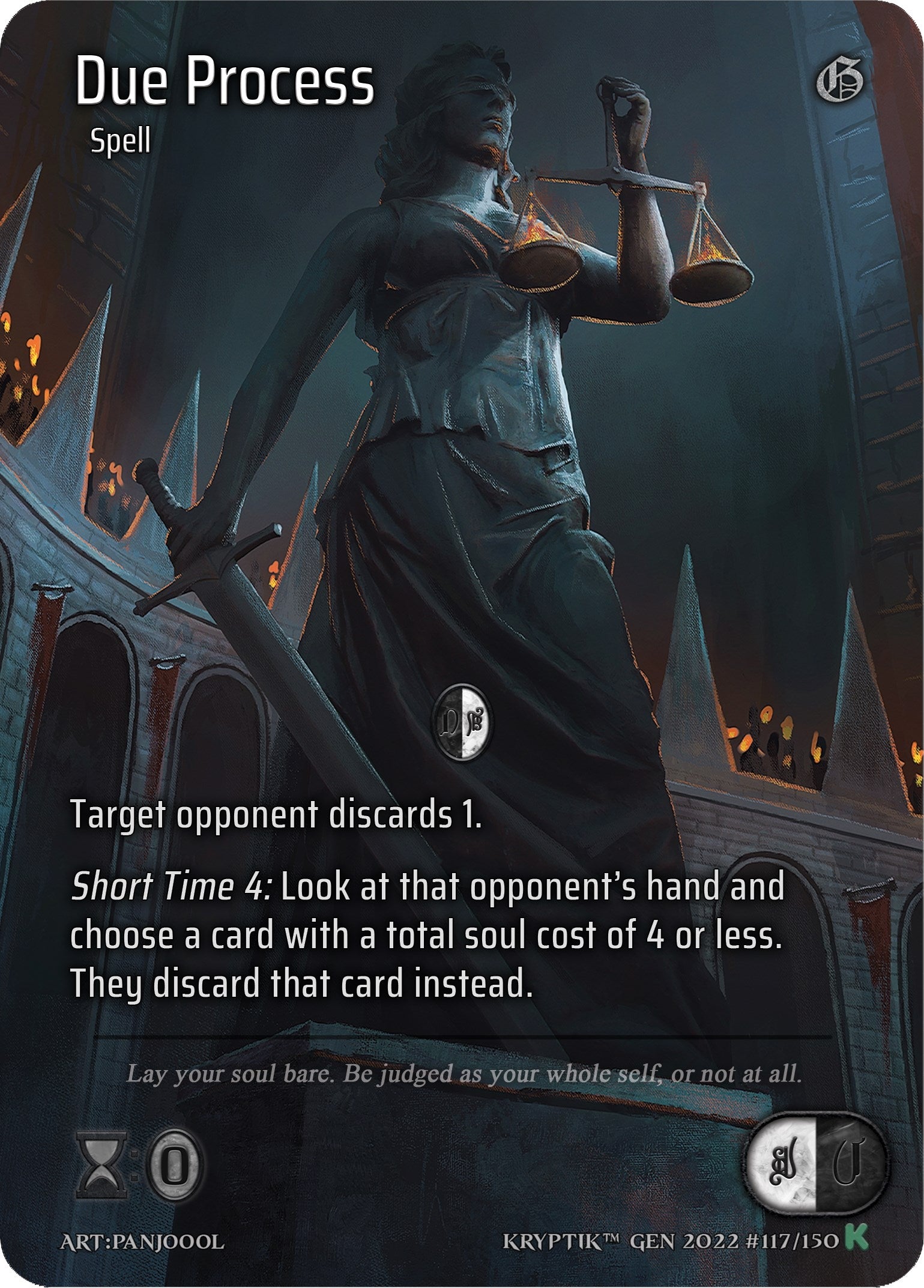 Due Process (Full Art) (117) [KPT] - Kryptik TCG Single