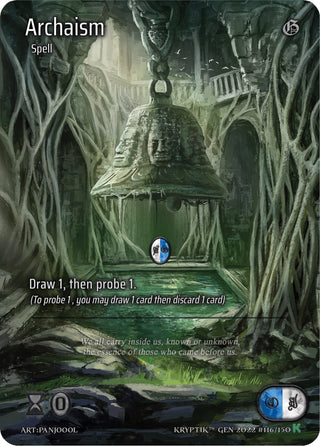 Archaism (Full Art) (116) [KPT] - Kryptik TCG Single