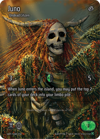 Juno (Full Art) (111) [KPT] - Kryptik TCG Single