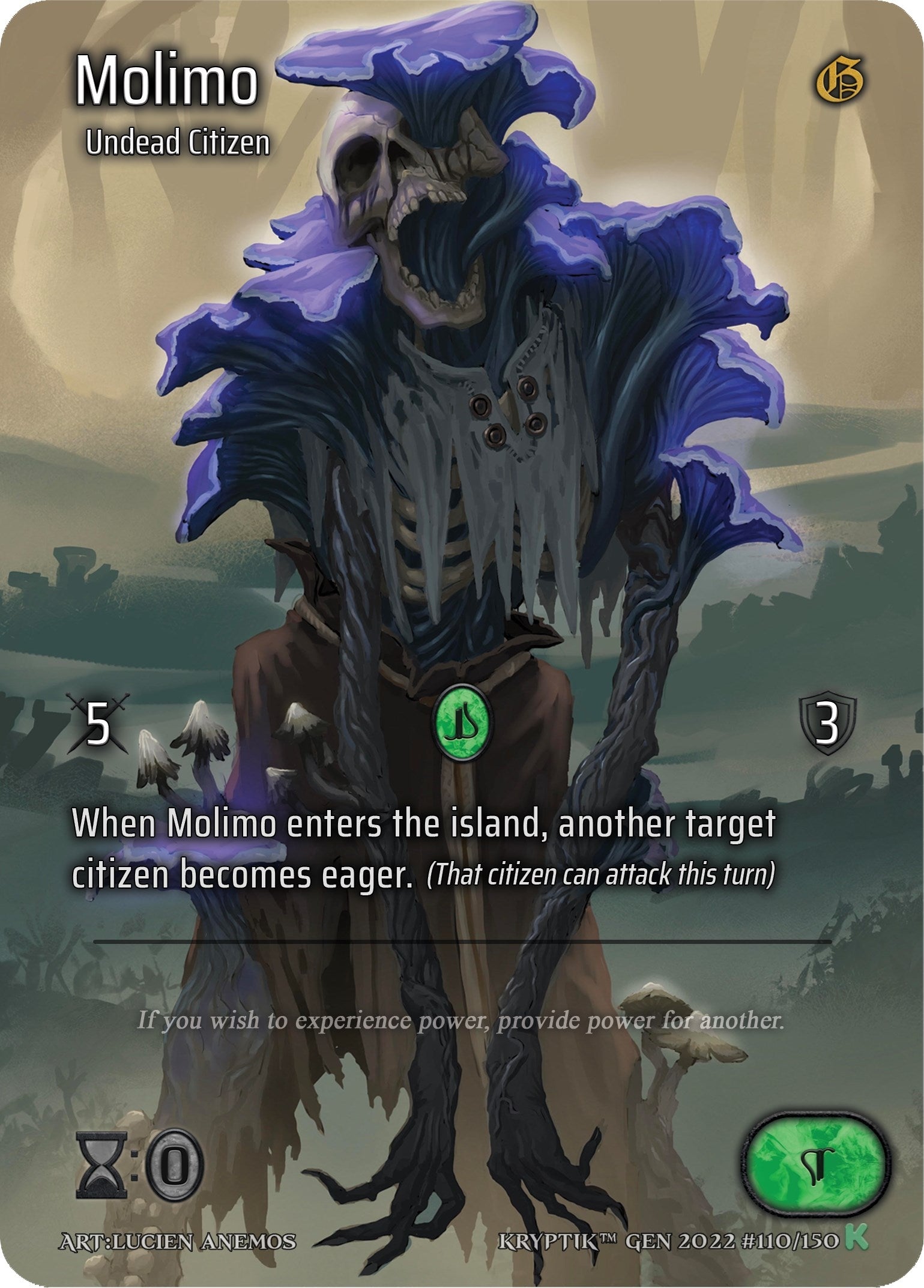 Molimo (Full Art) (110) [KPT] - Kryptik TCG Single