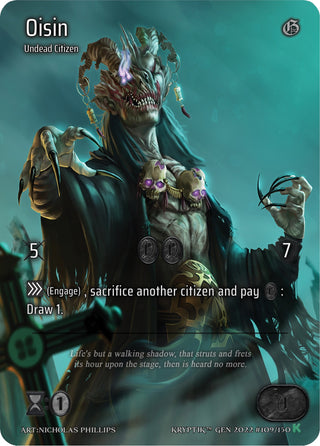 Oisin (Full Art) (109) [KPT] - Kryptik TCG Single