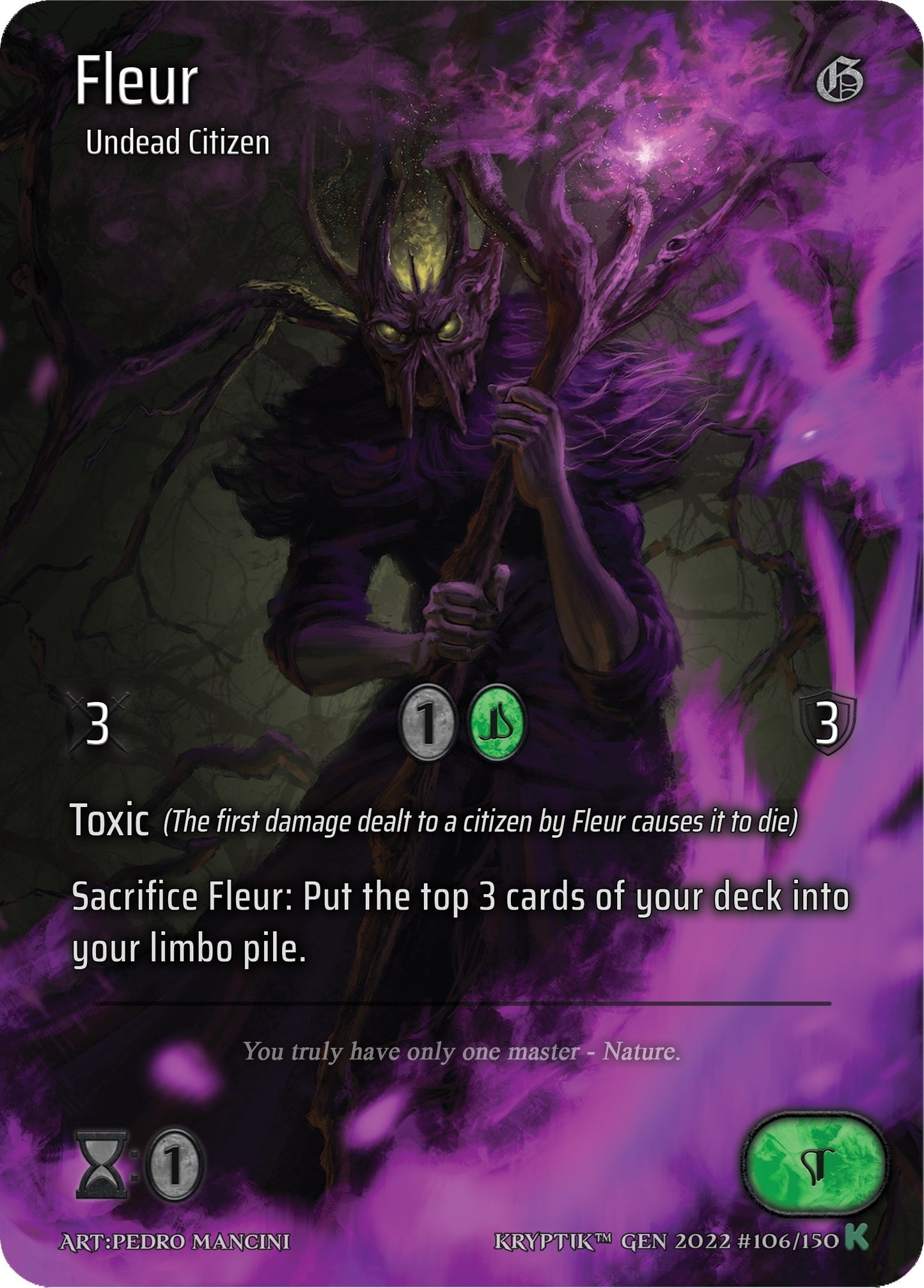 Fleur (Full Art) (106) [KPT] - Kryptik TCG Single