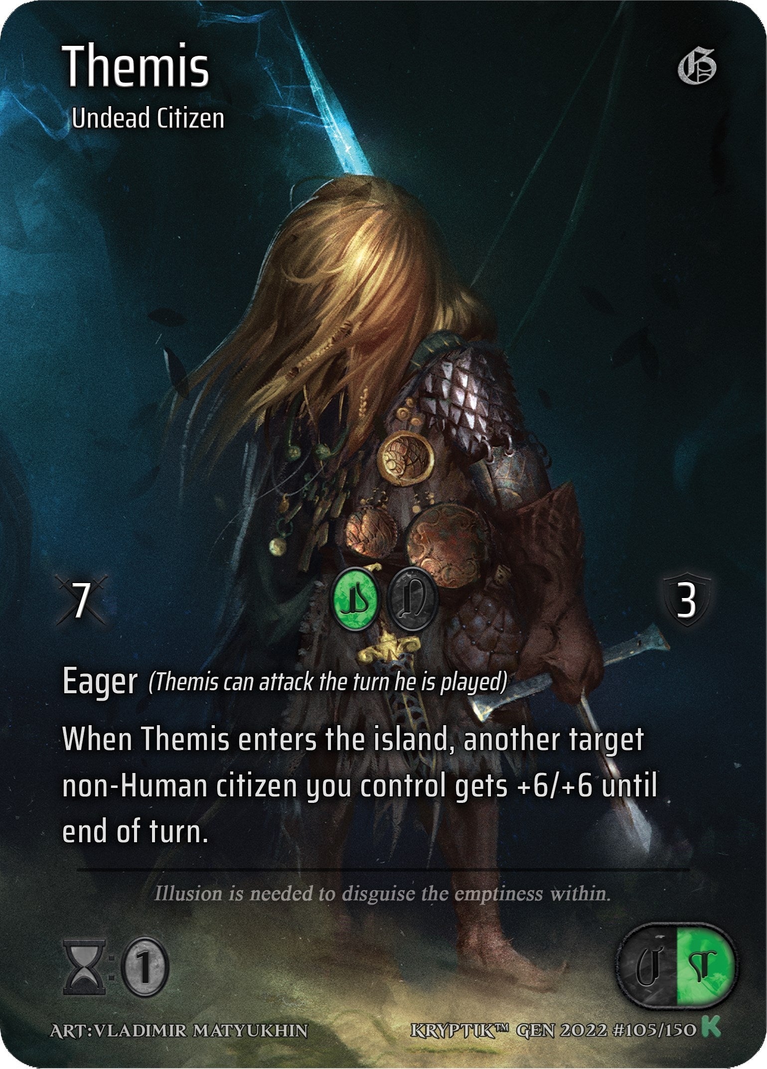 Themis (Full Art) (105) [KPT] - Kryptik TCG Single