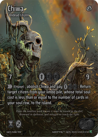 Chiwa (Full Art) (102) [KPT] - Kryptik TCG Single