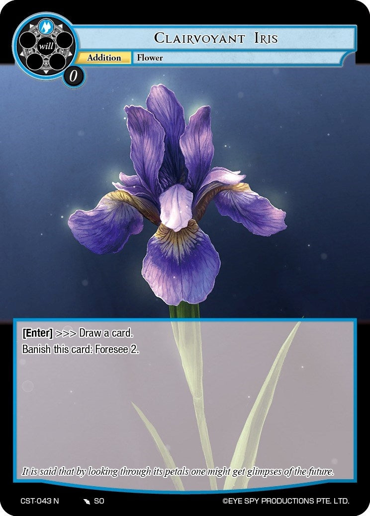 Clairvoyant Iris (43) [CST] - Force of Will Single