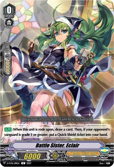 Battle Sister Eclair (1291) [D-PV01] - Cardfight Vanguard Single