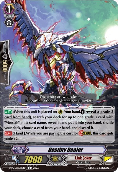 Destiny Dealer (1138) [D-PV01] - Cardfight Vanguard Single