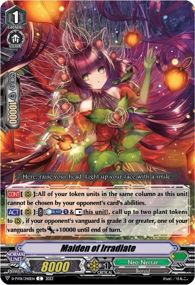 Maiden of Irradiate (1340) [D-PV01] - Cardfight Vanguard Single