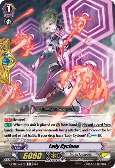 Lady Cyclone (1160) [D-PV01] - Cardfight Vanguard Single