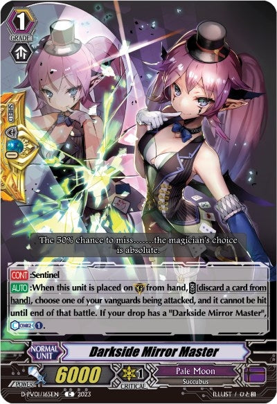 Darkside Mirror Master (1165) [D-PV01] - Cardfight Vanguard Single