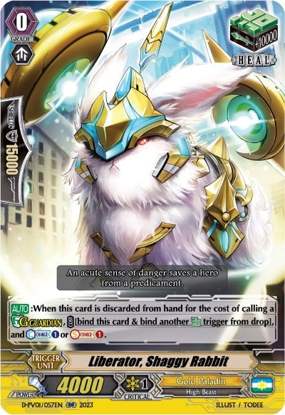 Liberator Shaggy Rabbit (1057) [D-PV01] - Cardfight Vanguard Single