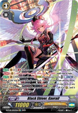 Black Shiver Gavrail (SP) (107) [D-PV01] - Cardfight Vanguard Single