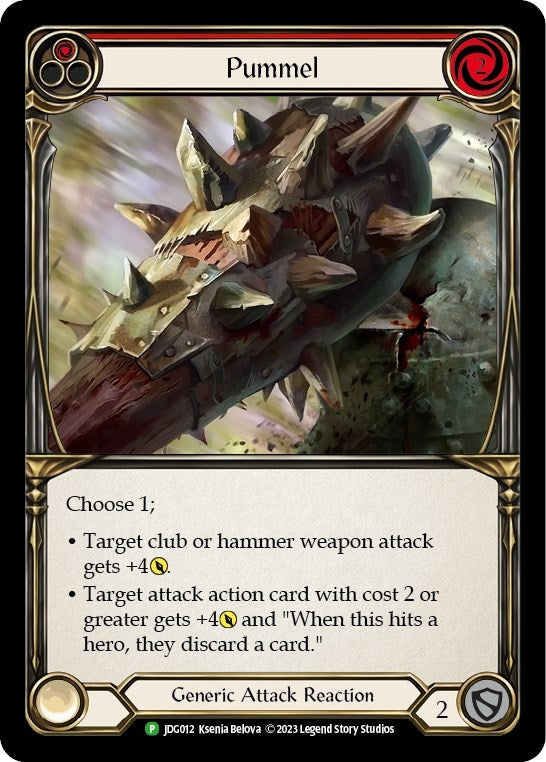 Pummel (Red) (12) [PR] - Flesh and Blood TCG Single