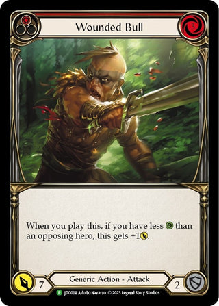 Image for Wounded Bull (Red) - JDG014 (JDG014) - Flesh and Blood TCG