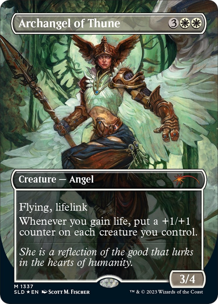 Archangel of Thune (1337) [SLD] - MTG Single