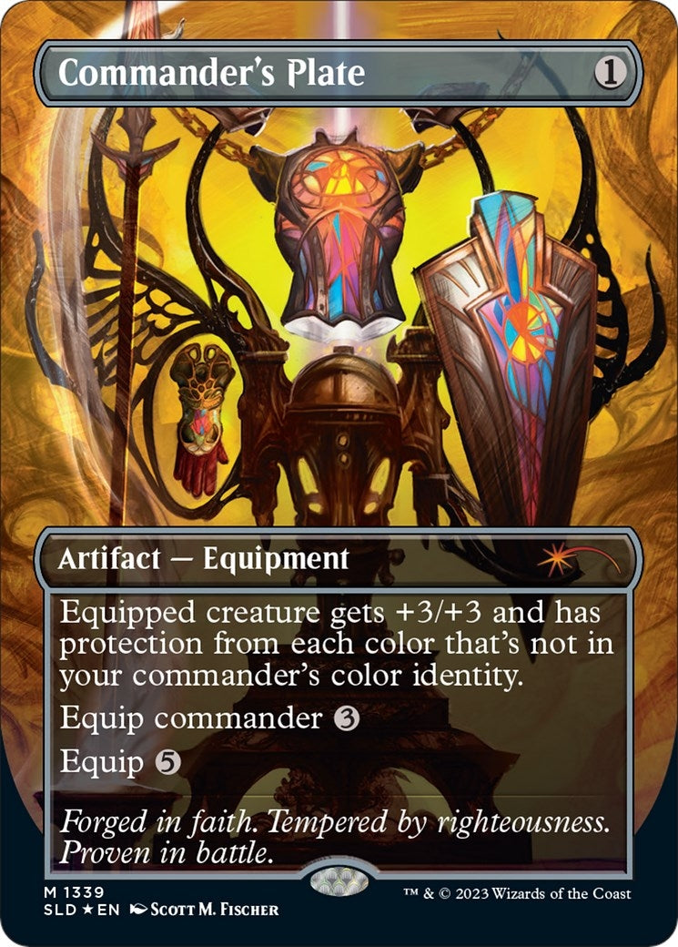 Commander’s Plate (1339) [SLD] - MTG Single