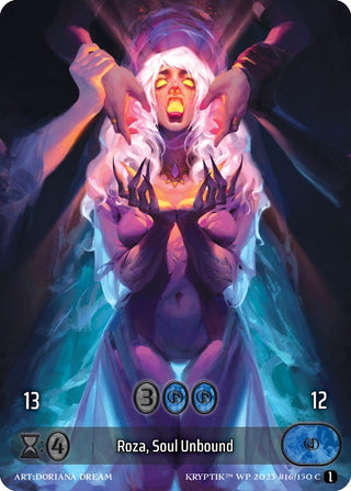 Roza Soul Unbound (Box Topper) (Glass Foil) (16) - Kryptik TCG Single