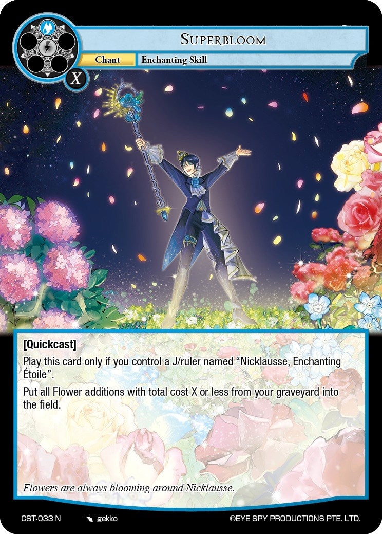 Superbloom (33) [CST] - Force of Will Single