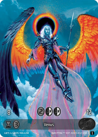 Venus (Box Topper) (Glass Foil) (47) - Kryptik TCG Single