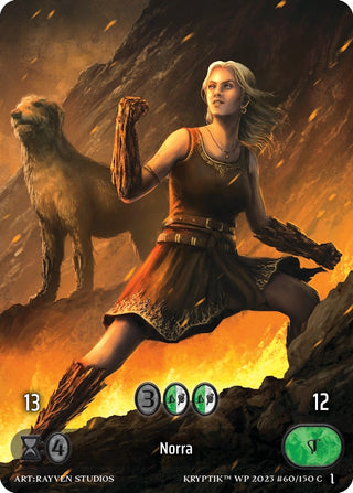 Norra (Box Topper) (Glass Foil) (60) - Kryptik TCG Single