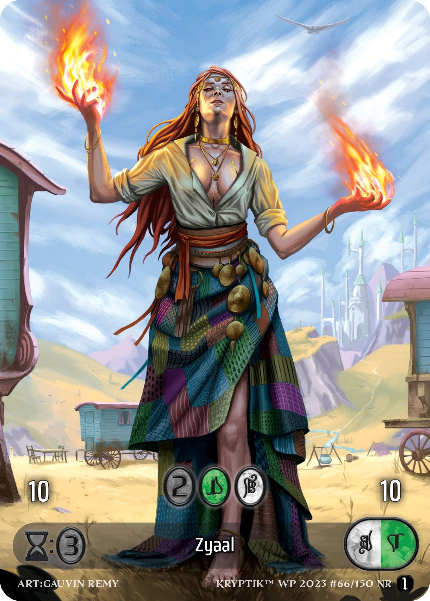 Zyaal (Box Topper) (Glass Foil) (66) - Kryptik TCG Single