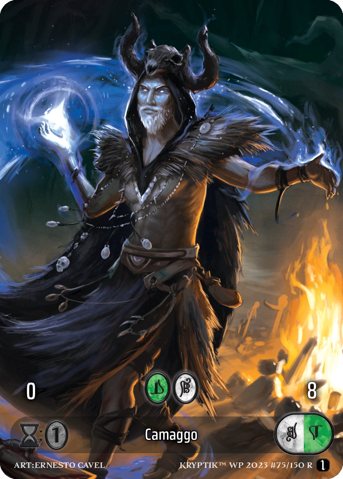 Camaggo (Box Topper) (Glass Foil) (75) - Kryptik TCG Single