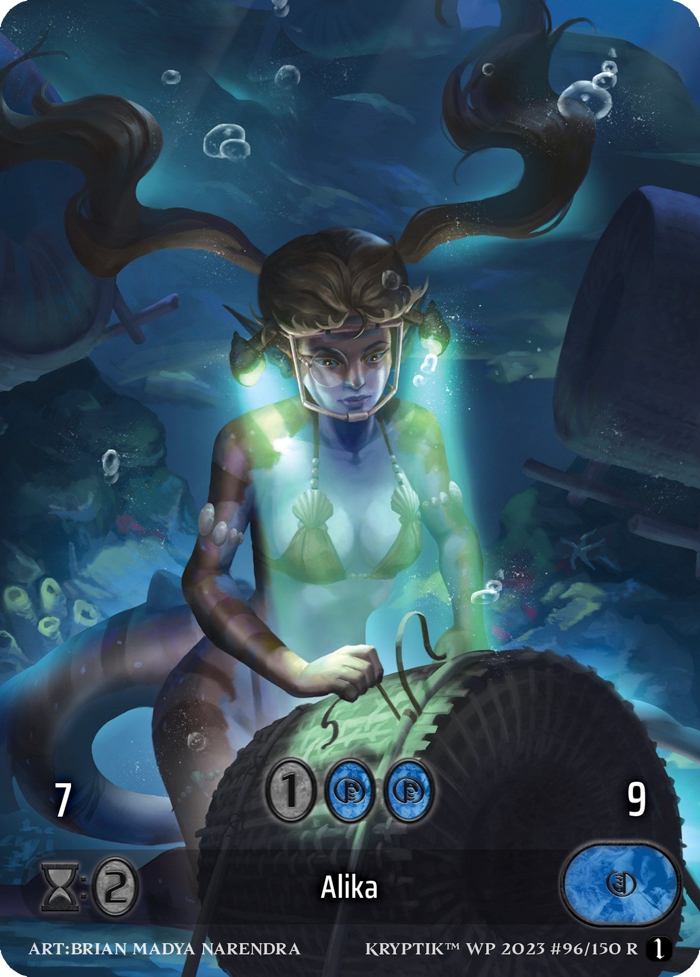 Alika (Box Topper) (Glass Foil) (96) - Kryptik TCG Single