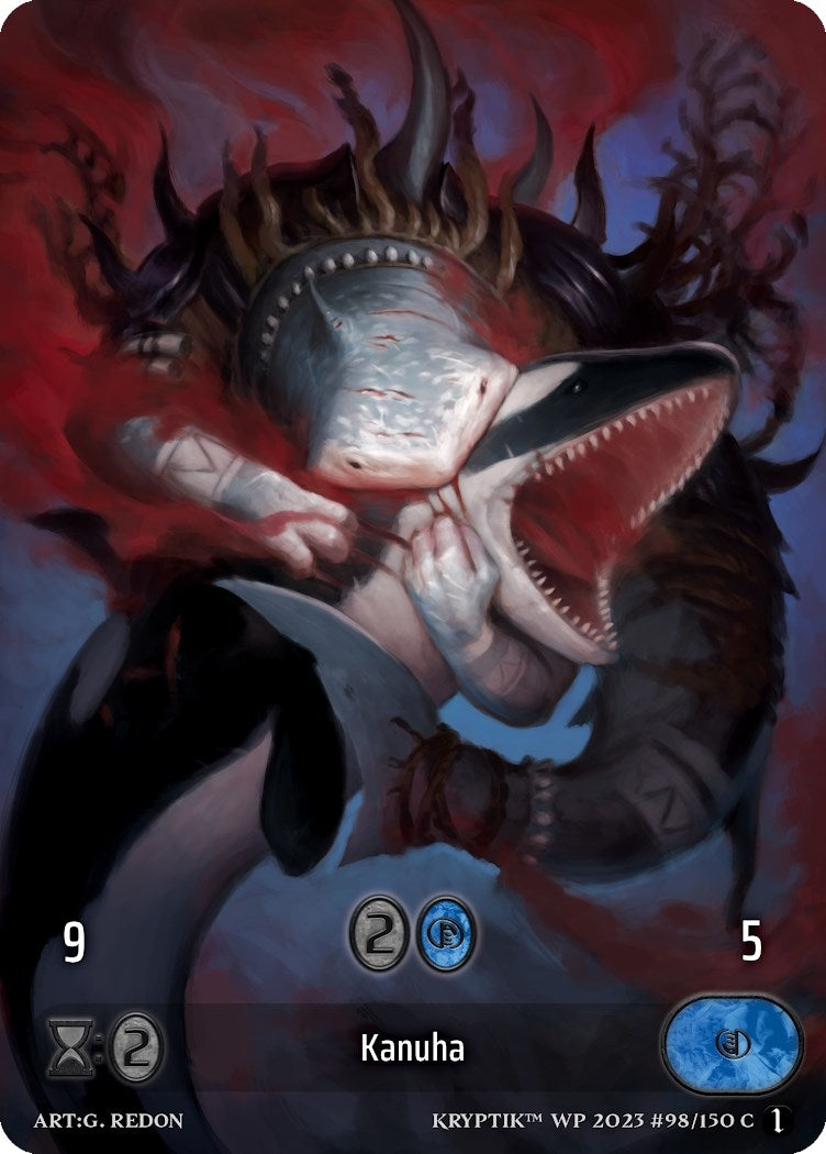 Kanuha (Box Topper) (Glass Foil) (98) - Kryptik TCG Single