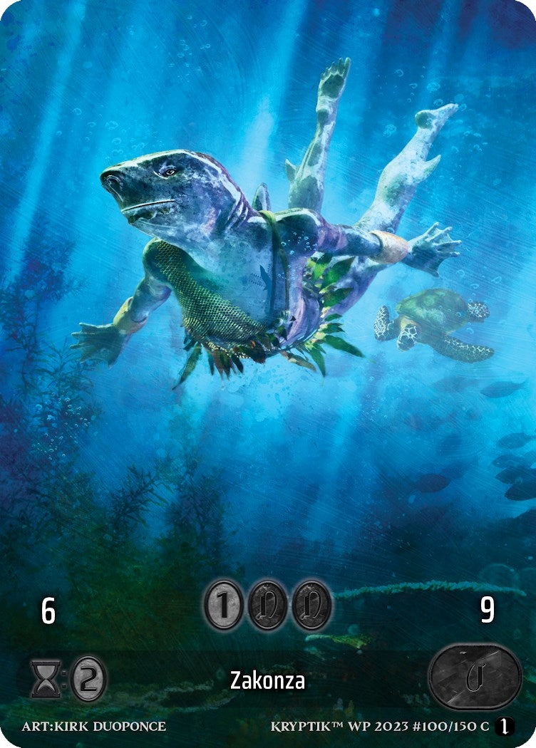 Zakonza (Box Topper) (Glass Foil) (100) - Kryptik TCG Single