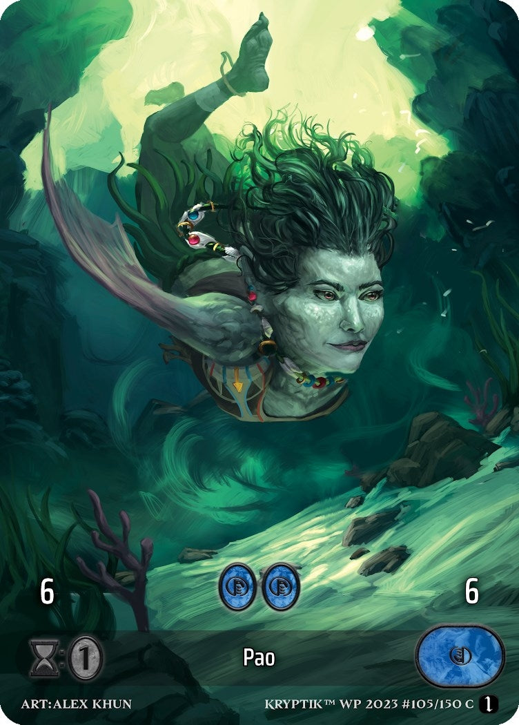 Pao (Box Topper) (Glass Foil) (105) - Kryptik TCG Single