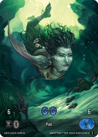 Pao (Box Topper) (Glass Foil) (105) - Kryptik TCG Single