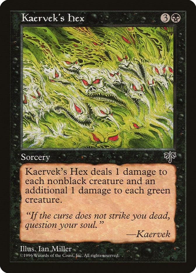 Kaervek’s Hex [MIR] - MTG Single