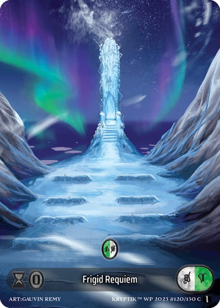 Frigid Requiem (Box Topper) (Glass Foil) (120) - Kryptik TCG Single