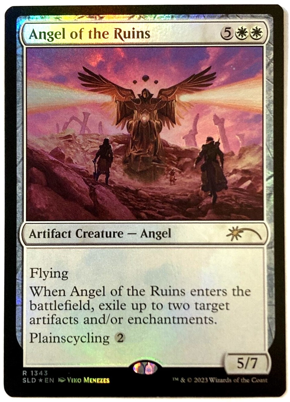 Angel of the Ruins (1343) (1343) [SLD] - MTG Single