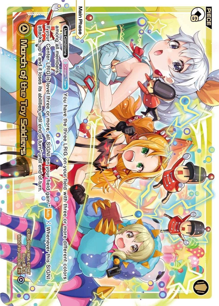 March of the Toy Soldiers (10001) [WXDi-P10] - WIXOSS Single