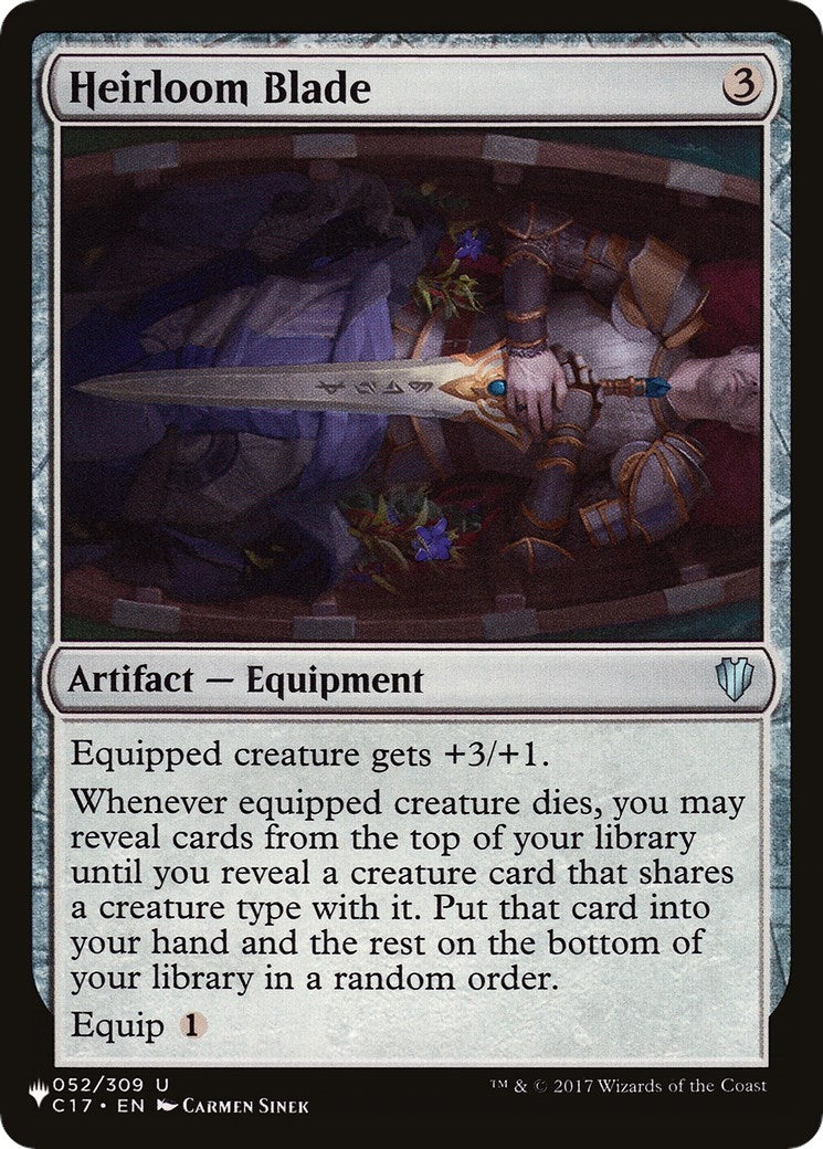 Heirloom Blade (52) [LIST] - MTG Single