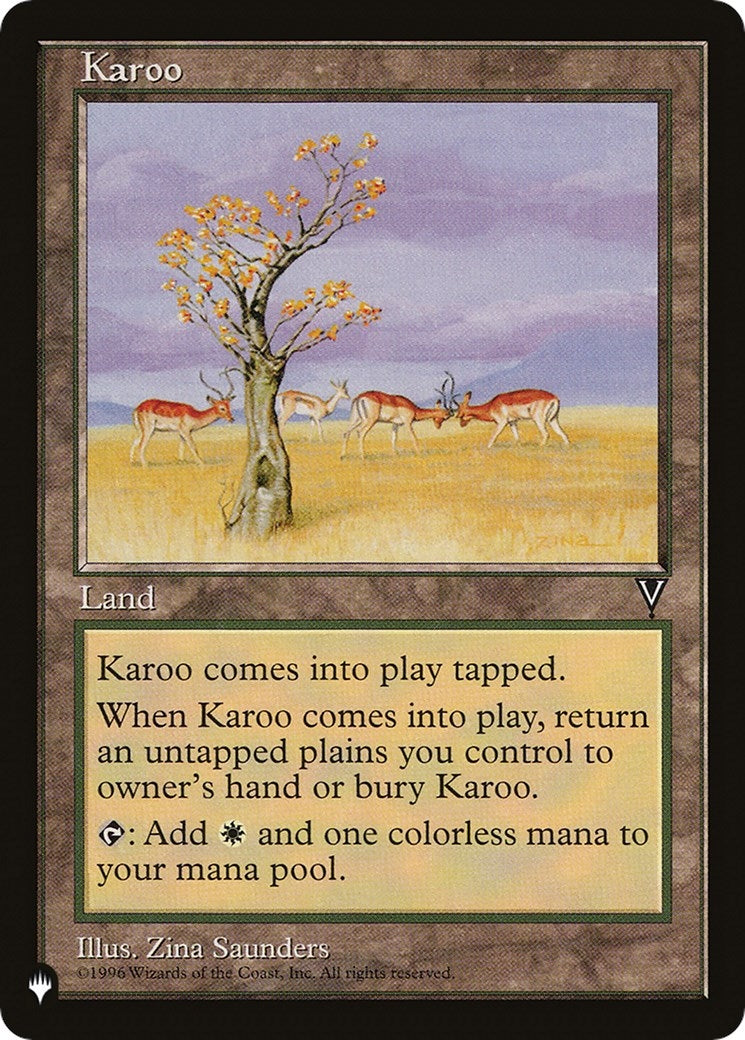 Karoo (VIS) [LIST] - MTG Single
