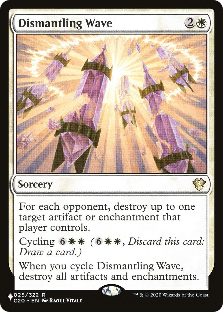 Dismantling Wave (25) [LIST] - MTG Single