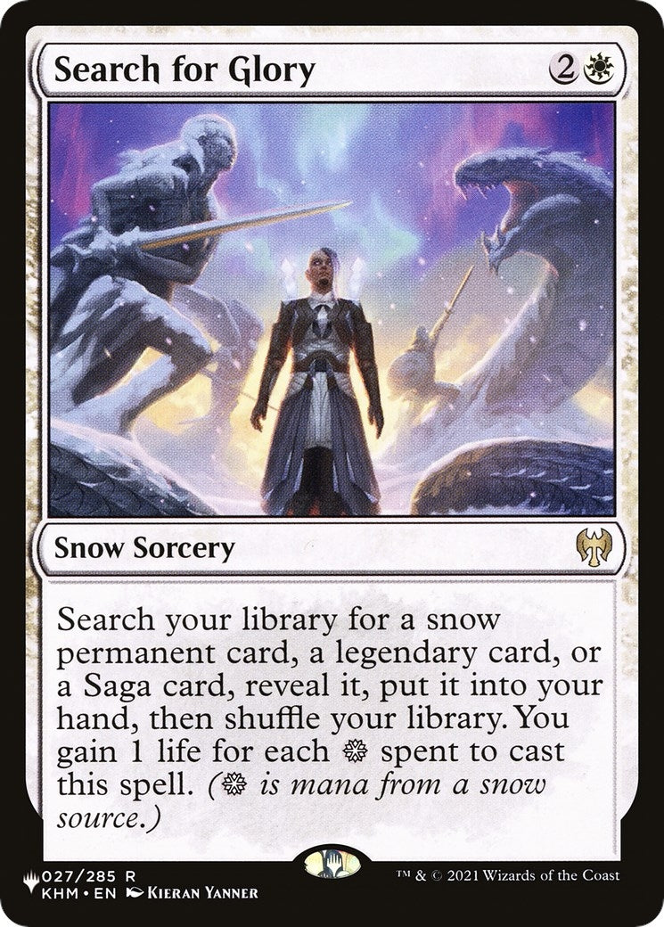 Search for Glory (27) [LIST] - MTG Single