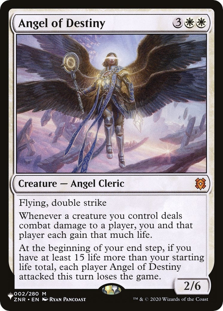 Angel of Destiny (2) [LIST] - MTG Single