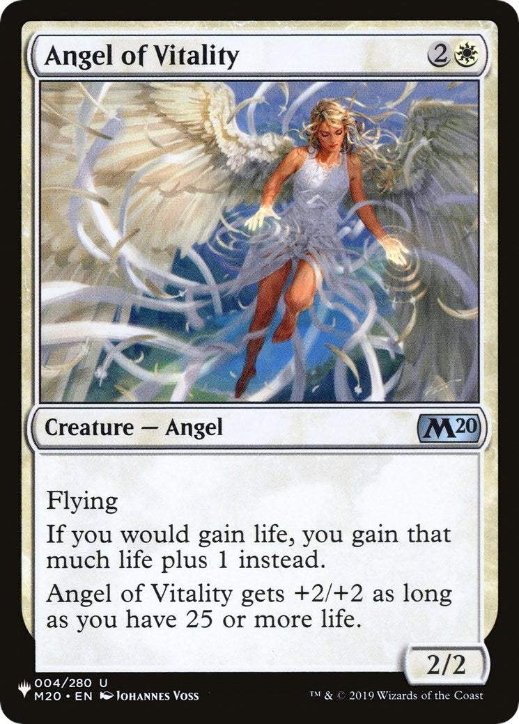 Angel of Vitality (4) [LIST] - MTG Single