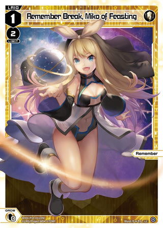 Remember Break Miko of Feasting (10011) [WXDi-P10] - WIXOSS Single
